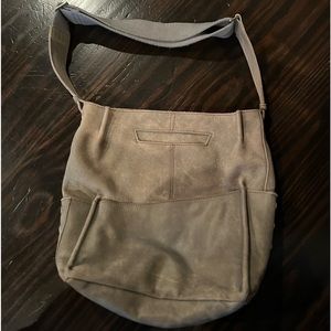 Gently used grey Hammit purse
